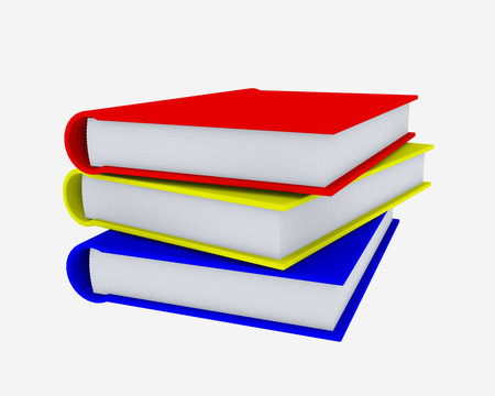 堆書