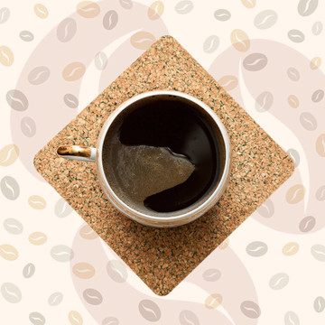 咖啡杯。