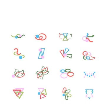 一些抽象的圖標(biāo)