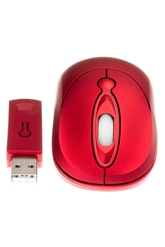 紅色電腦鼠標(biāo)