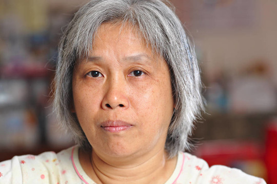 中年的中國女人