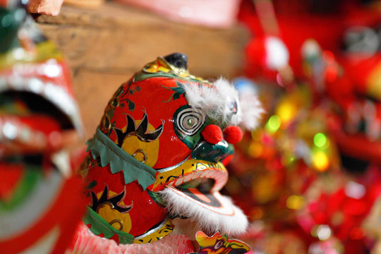 中國(guó)玩具獅子