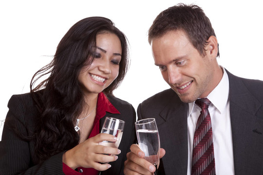 夫婦干杯
