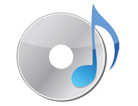 帶音樂筆記的光盤
