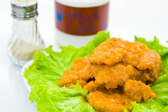 蔬菜片炒魚