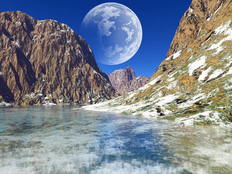 美麗奇幻的風(fēng)景