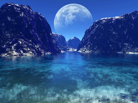 美麗奇幻的風(fēng)景