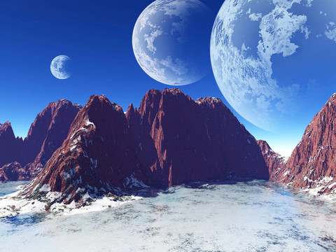 美麗奇幻的風(fēng)景