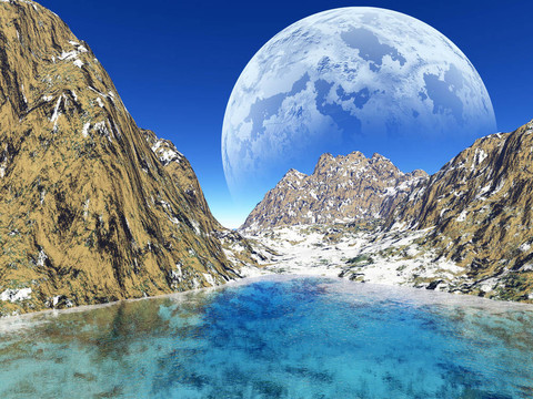 美麗奇幻的風(fēng)景