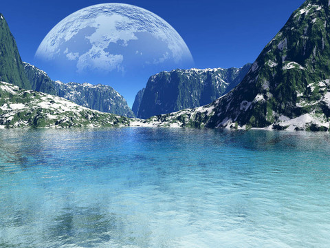 美麗奇幻的風(fēng)景
