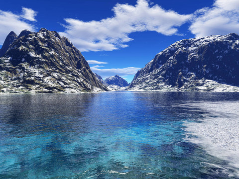 美麗奇幻的風(fēng)景
