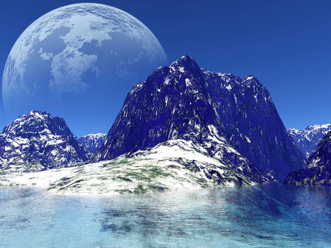美麗奇幻的風(fēng)景
