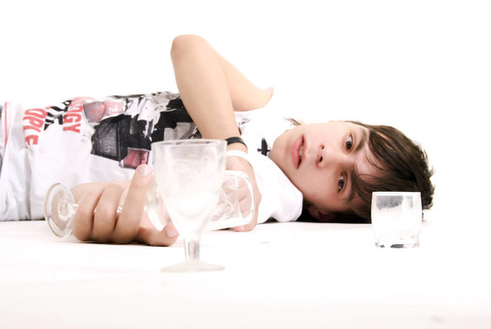 男人用酒精