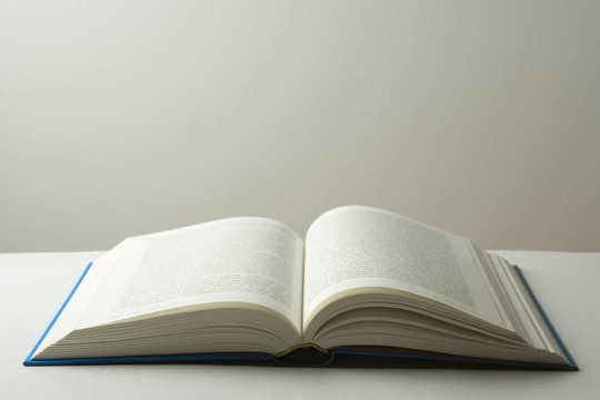 打開的書