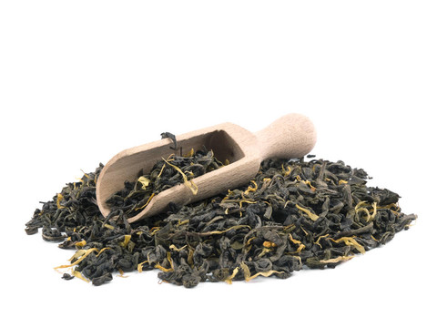 芳香綠茶與白木鏟