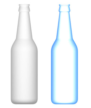 啤酒瓶透明不透明