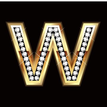 W金光閃閃的信