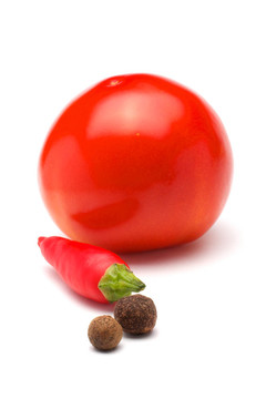 番茄；香料；chili pepper