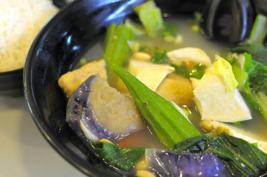 中國素菜湯