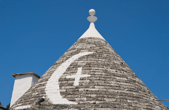 Trullo。阿爾貝羅貝洛。Apulia。
