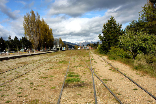 Bariloche的火車軌道