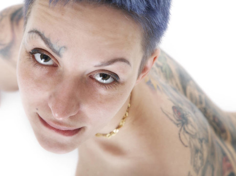 性感的女人紋身