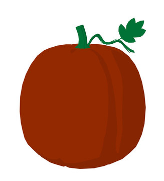 南瓜插畫藝術(shù)