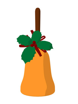 圣誕鈴藝術(shù)插圖