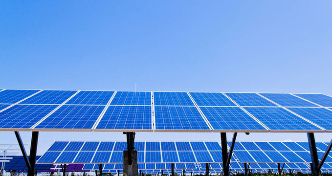 替代太陽能。太陽能發(fā)電廠。