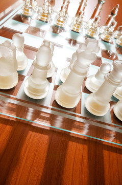 棋盤上的棋子
