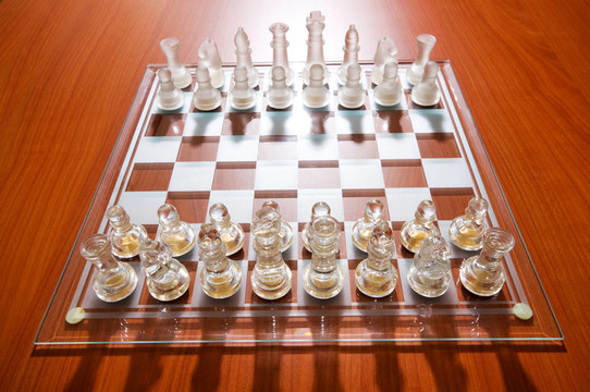 棋盤上的棋子