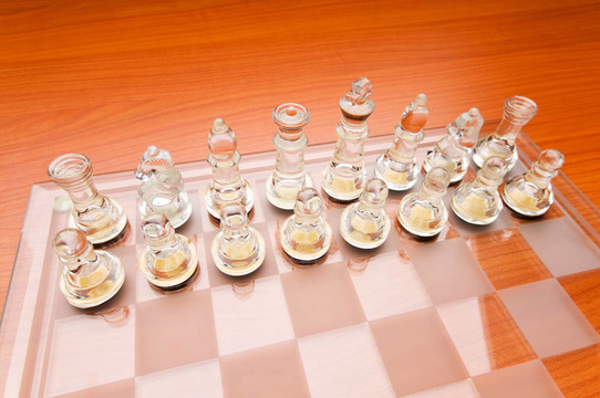 棋盤上的棋子