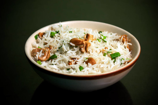 Rice和蘑菇燴飯