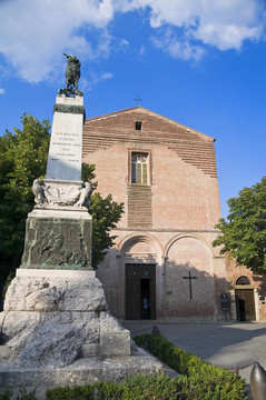 圣弗朗西斯科教堂。Citt？della Pieve。佩魯賈。翁布里亞大區(qū)。