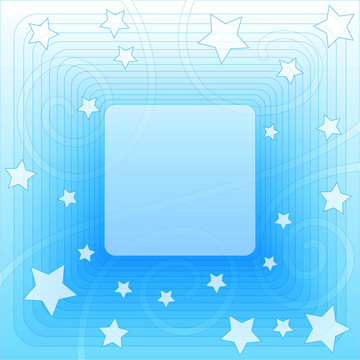 藍(lán)色背景星