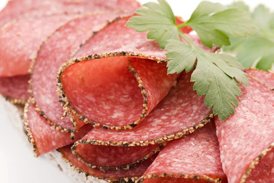 面包和Pepper Salami