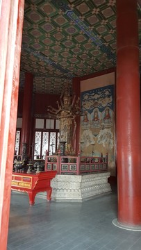 佛香閣銅鑄千手觀音