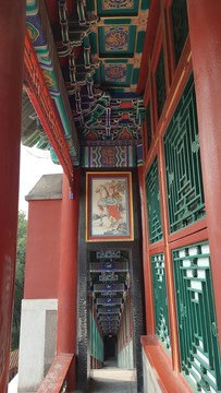 長廊頂部特寫