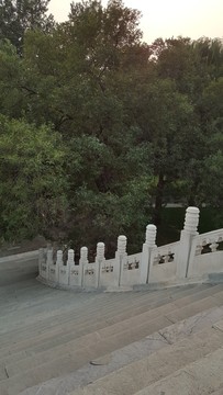 頤和園石欄桿