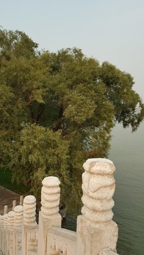 頤和園石欄桿