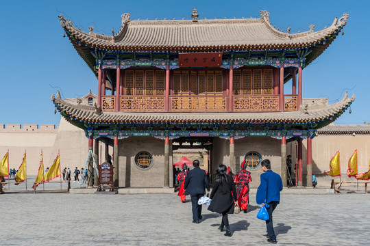嘉峪關(guān)古建筑