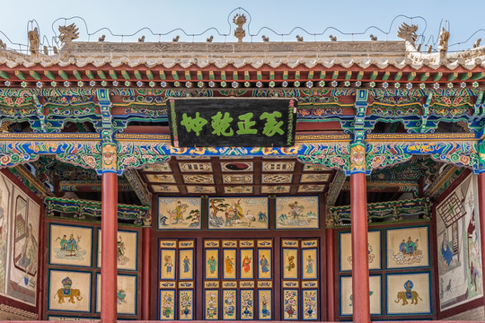 嘉峪關(guān)古戲臺