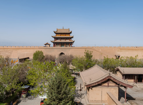 嘉峪關(guān)古建筑