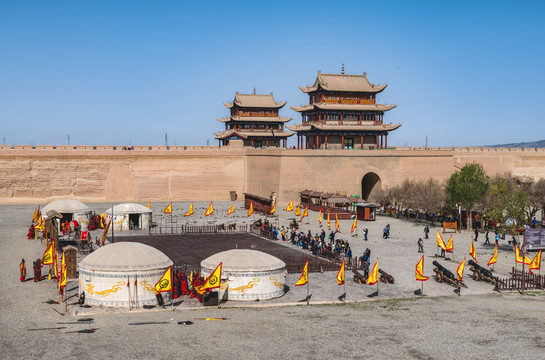 嘉峪關(guān)古建筑