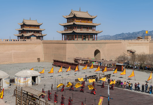 嘉峪關(guān)古建筑
