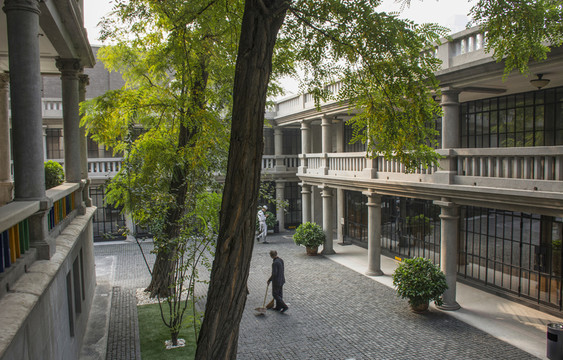天津慶王府庭院