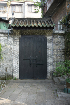 中式院門