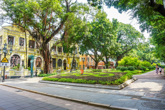 廣州租界老建筑 沙面老街