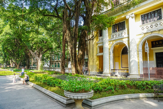 廣州老建筑 沙面老街