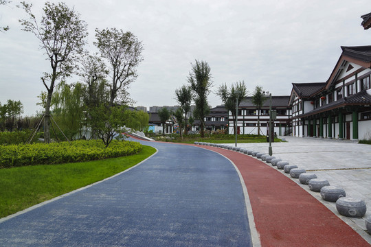 公園瀝青路小路觀光路